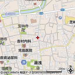 和歌山県有田郡湯浅町湯浅748-3周辺の地図