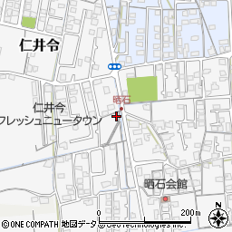 山口県防府市仁井令晒石731周辺の地図