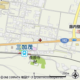 徳島県三好郡東みよし町中庄1205周辺の地図