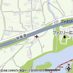 徳島県三好郡東みよし町昼間376周辺の地図