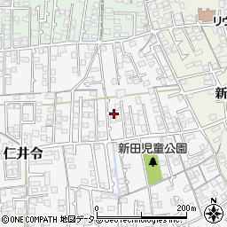 山口県防府市新田504周辺の地図