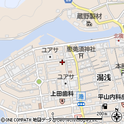 和歌山県有田郡湯浅町湯浅2818周辺の地図