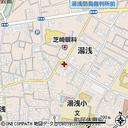 和歌山県有田郡湯浅町湯浅1590周辺の地図