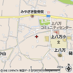 徳島県徳島市上八万町樋口84周辺の地図
