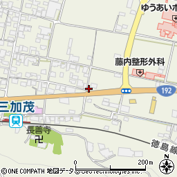 徳島県三好郡東みよし町中庄1220周辺の地図