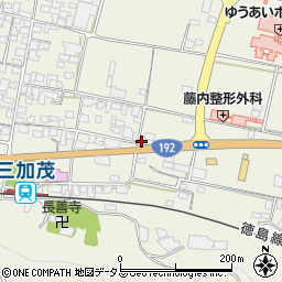 徳島県三好郡東みよし町中庄1220周辺の地図