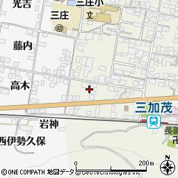 徳島県三好郡東みよし町中庄1164-4周辺の地図