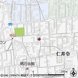 山口県防府市仁井令晒石786周辺の地図