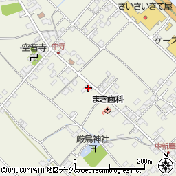 愛媛県今治市中寺347周辺の地図