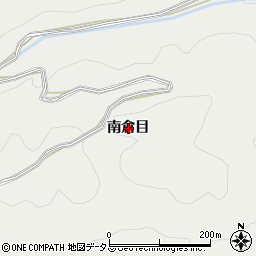 徳島県名西郡神山町阿野南倉目周辺の地図