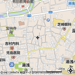 和歌山県有田郡湯浅町湯浅894周辺の地図