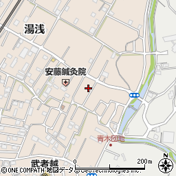 和歌山県有田郡湯浅町湯浅2118-3周辺の地図