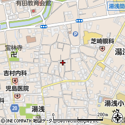 和歌山県有田郡湯浅町湯浅912周辺の地図