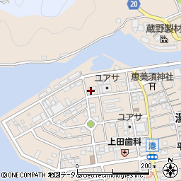 和歌山県有田郡湯浅町湯浅2958周辺の地図