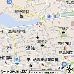 和歌山県有田郡湯浅町湯浅426周辺の地図