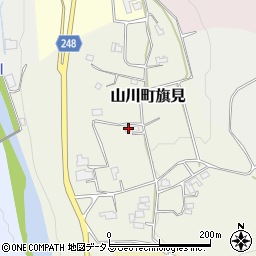 徳島県吉野川市山川町旗見120周辺の地図