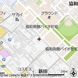 株式会社三友　新田分室ＬＰガス・灯油の注文受付周辺の地図