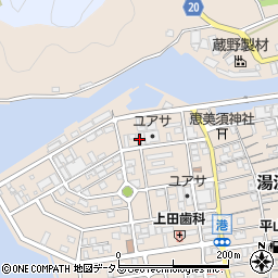 和歌山県有田郡湯浅町湯浅2956-1周辺の地図