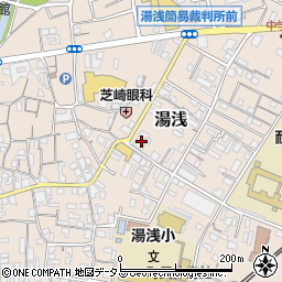 紀陽銀行湯浅支店周辺の地図