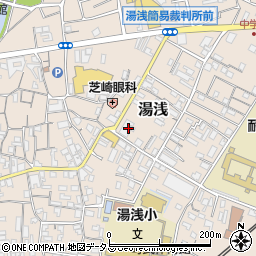 和歌山県有田郡湯浅町湯浅1600周辺の地図