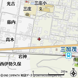 徳島県三好郡東みよし町中庄1164-3周辺の地図