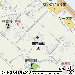 愛媛県今治市中寺320-2周辺の地図