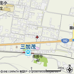 徳島県三好郡東みよし町中庄1197周辺の地図