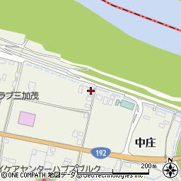 徳島県三好郡東みよし町中庄837周辺の地図