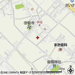 愛媛県今治市中寺357周辺の地図
