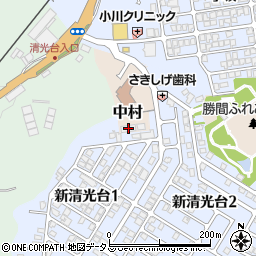 山口県周南市中村778周辺の地図