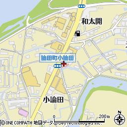 徳島県徳島市論田町大江6周辺の地図