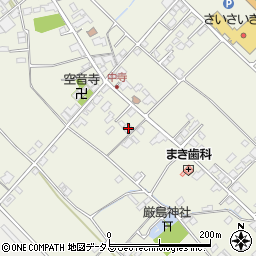 愛媛県今治市中寺356周辺の地図