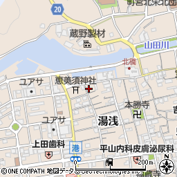 和歌山県有田郡湯浅町湯浅187周辺の地図