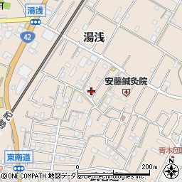 和歌山県有田郡湯浅町湯浅2135-5周辺の地図