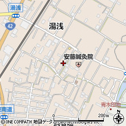 和歌山県有田郡湯浅町湯浅2134-8周辺の地図