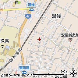 和歌山県有田郡湯浅町湯浅2063-6周辺の地図