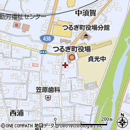 徳島県美馬郡つるぎ町貞光東浦6周辺の地図