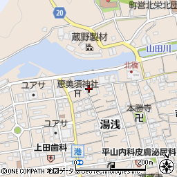 和歌山県有田郡湯浅町湯浅60周辺の地図