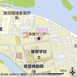 徳島市立体操センター周辺の地図