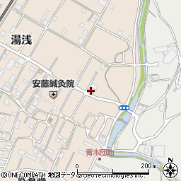 和歌山県有田郡湯浅町湯浅2212周辺の地図