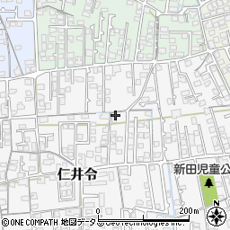山口県防府市新田498周辺の地図