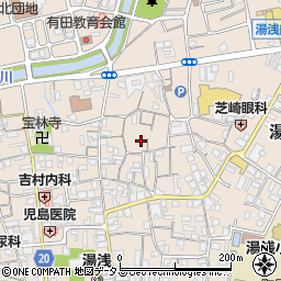 和歌山県有田郡湯浅町湯浅895周辺の地図