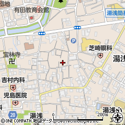 和歌山県有田郡湯浅町湯浅908周辺の地図