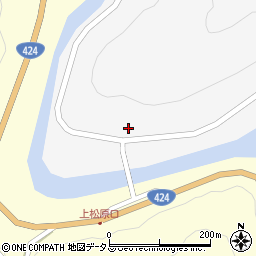 和歌山県有田郡有田川町松原549周辺の地図