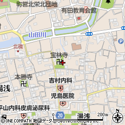 和歌山県有田郡湯浅町湯浅731周辺の地図