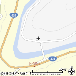 和歌山県有田郡有田川町松原347周辺の地図