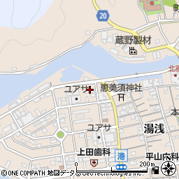 和歌山県有田郡湯浅町湯浅2991周辺の地図
