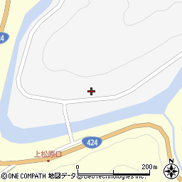 和歌山県有田郡有田川町松原562周辺の地図