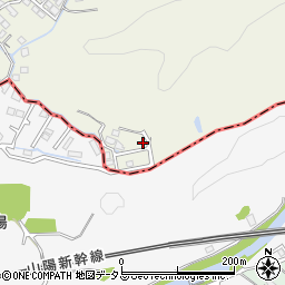 山口県周南市久米643-21周辺の地図