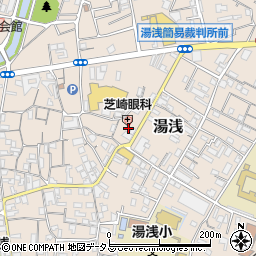 和歌山県有田郡湯浅町湯浅1633-9周辺の地図